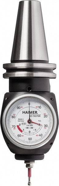 HAIMER 80.367.40.FHN CAT40 Taper Shank, 4mm Point Dia, Dial Positioning Indicator
