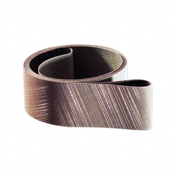 3M 7010361183 Abrasive Belt: 1/2" Wide, 132" OAL, 2500 Grit, Aluminum Oxide