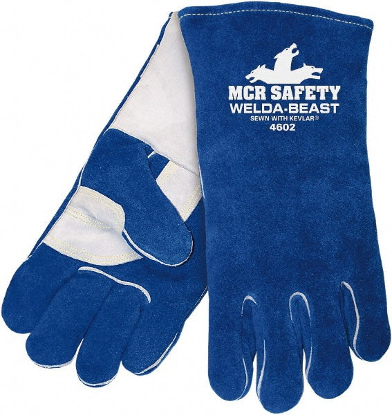 MCR Safety 4602 Welding Gloves: Memphis Cowhide Leather, Pair