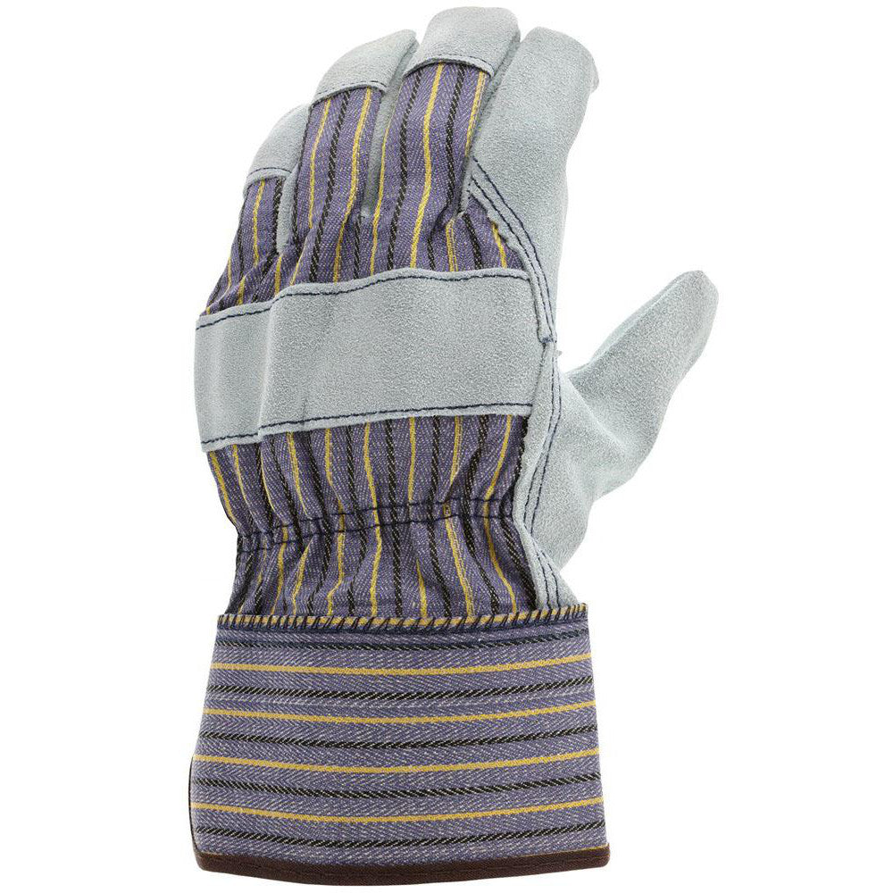 MCR Safety 1400LH Work Gloves: Memphis 1400H, Size Large, Cowhide Leather Lined, Cowhide Leather, General Purpose