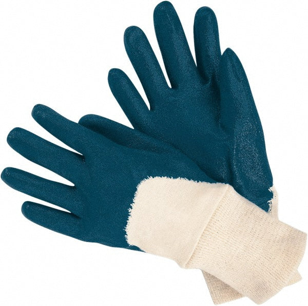 MCR Safety 97980S Chemical Resistant Gloves: Memphis Size Small, 28.00 mil, Nitrile, Supported