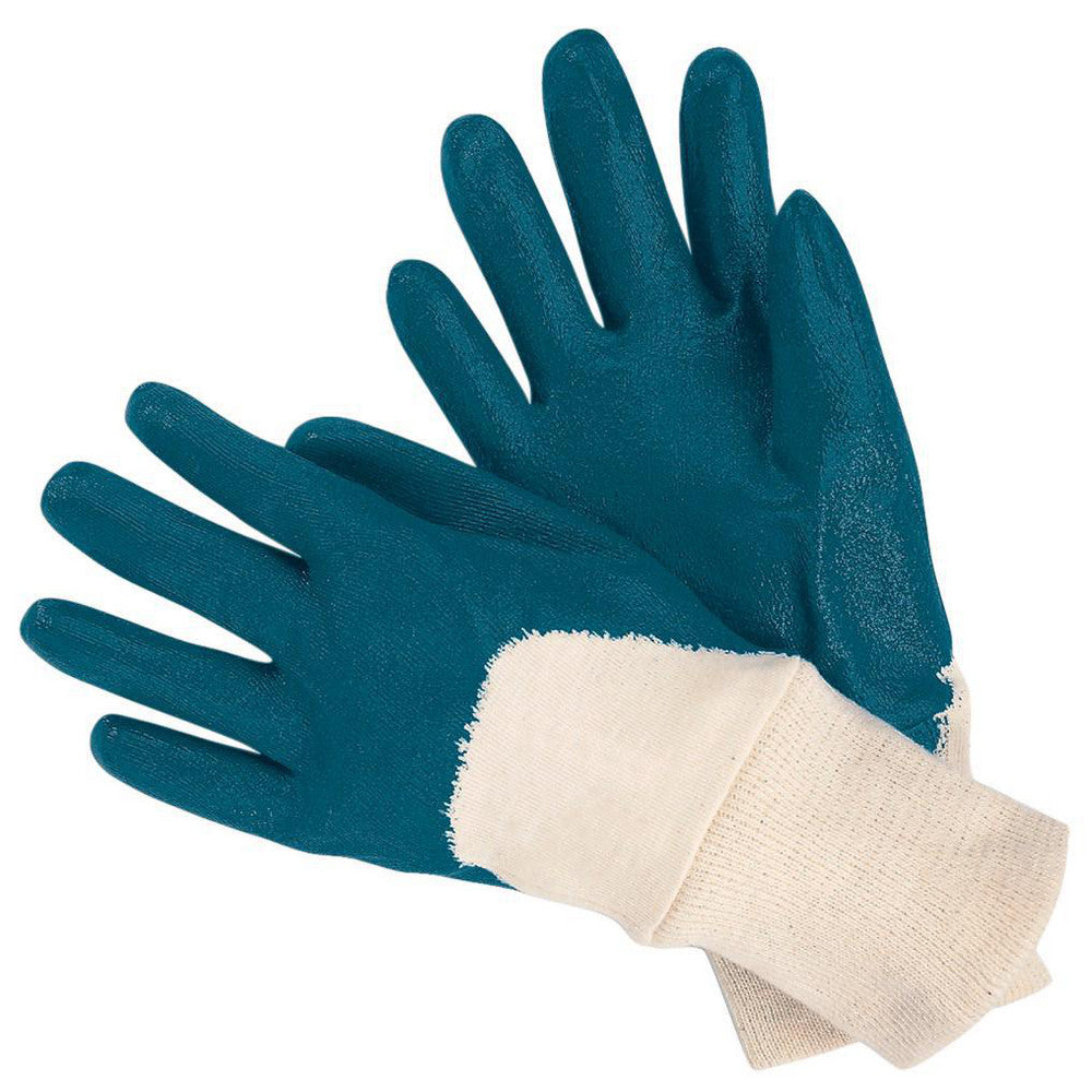 MCR Safety 97980M Work Gloves: 97980, Size Medium, Nitrile-Coated, Nitrile, General Purpose