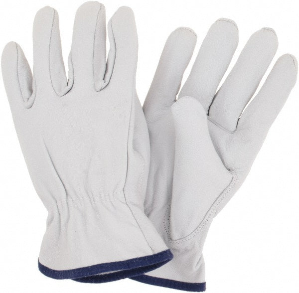 MCR Safety 3613XL Work Gloves: Memphis 3613, Size X-Large, Goatskin Leather Lined, Goatskin Leather, General Purpose