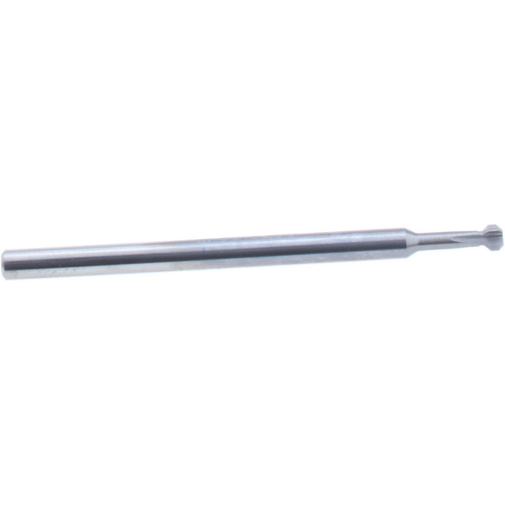 Internal Tool 65-1200 Back Chamfer: 0.12" Dia, 90°, 0.02" Chamfer, Solid Carbide, Single End