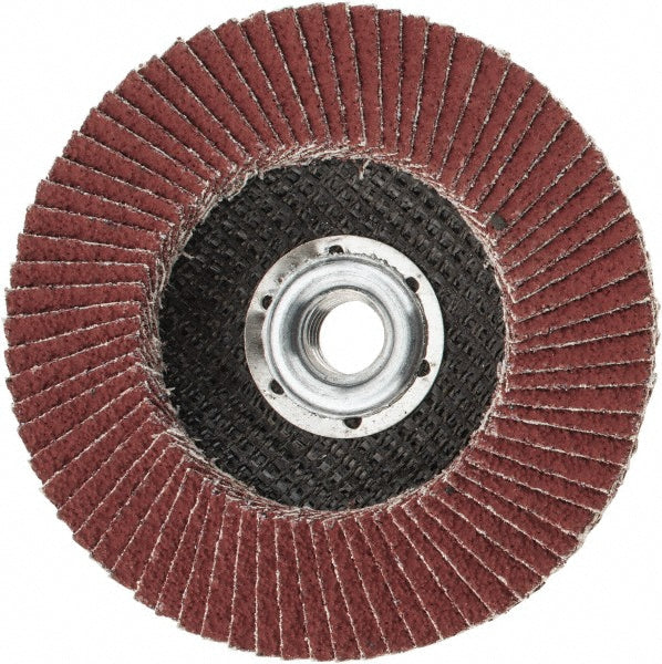 3M 7100032505 Flap Disc: 4-1/2" Dia, Premium Ceramic Alumina, Type 27