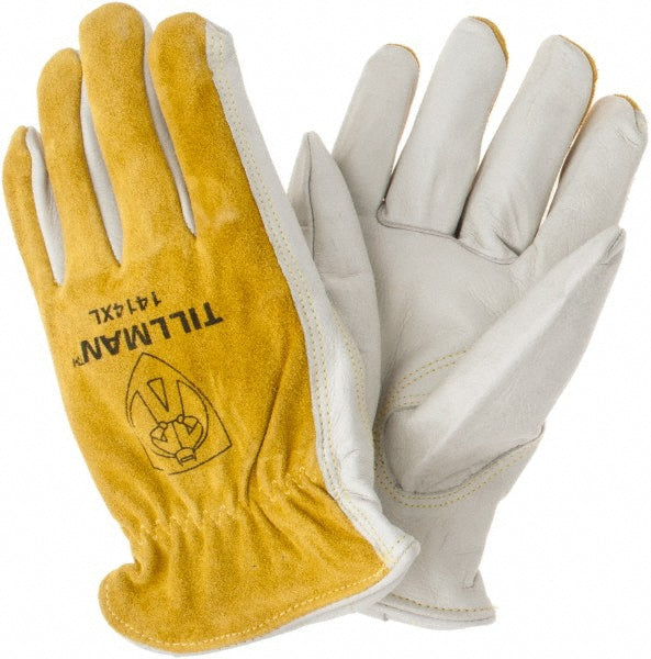 TILLMAN 1414XL Drivers Gloves: 1414, Size X-Large, Cowhide Leather