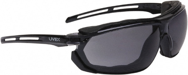 Uvex S4041 Safety Goggles: Dust, Anti-Fog, Gray