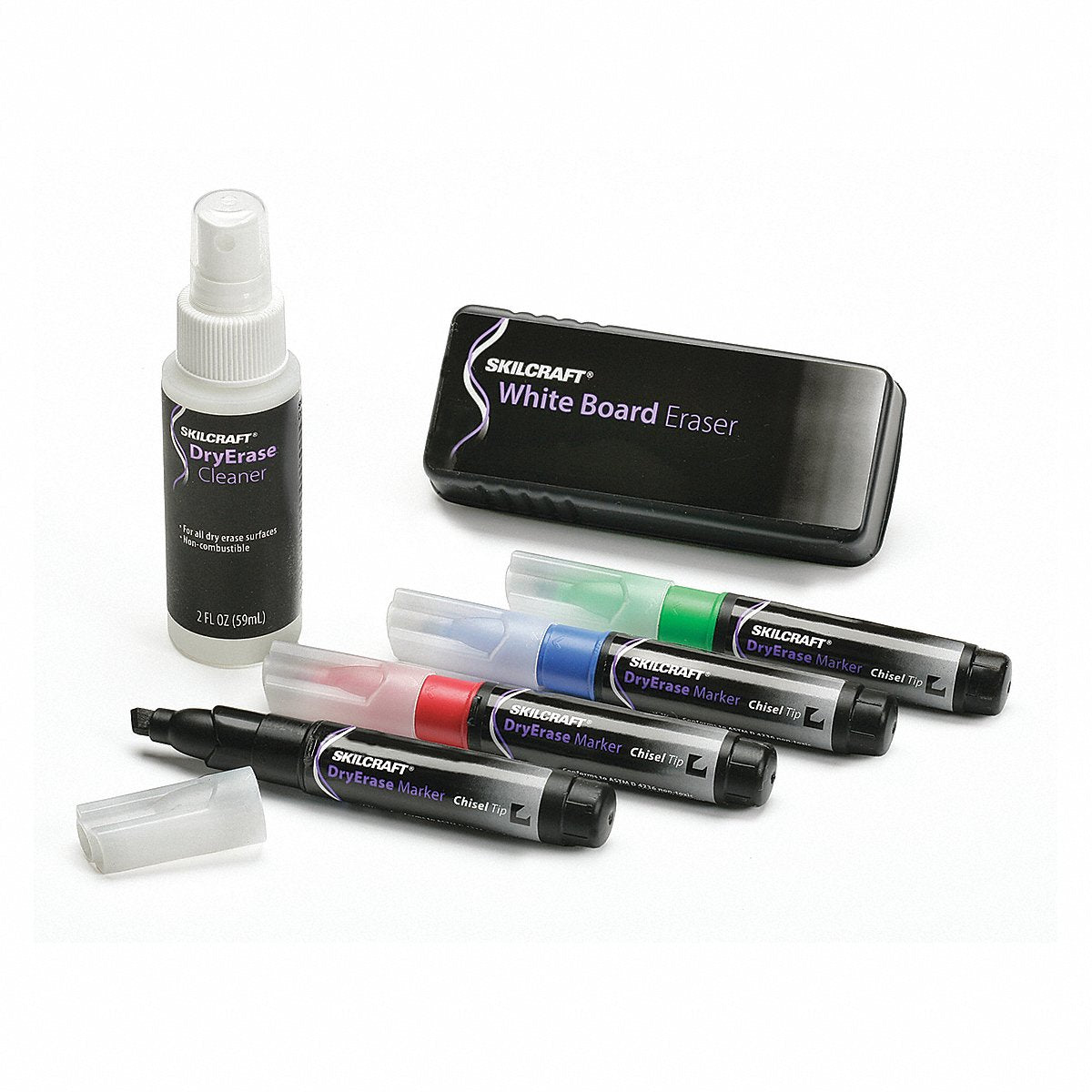 AbilityOne - 7520015574971 - Dry Erase Starter Kit