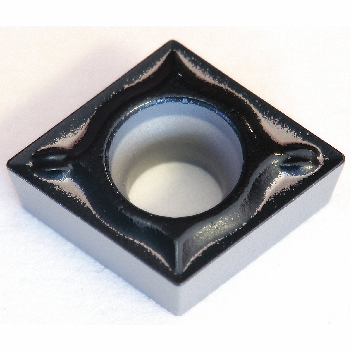 Sumitomo Diamond Turning Insert CCMT Carbide Neutral Cutting 3/8" IC 0.0079" Corner Radius ESU Chipbreaker Grade AC6030M PK10 (CCMT32.50.5ESU-AC6030M)