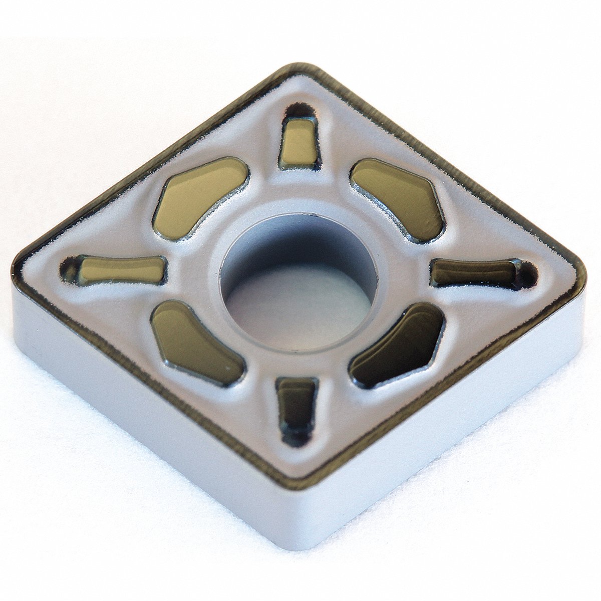 Sumitomo Diamond Turning Insert CNMG Carbide Neutral Cutting 1/2" IC 1/64" Corner Radius EGU Chipbreaker Grade AC8025P PK10 (CNMG431EGU-AC8025P)