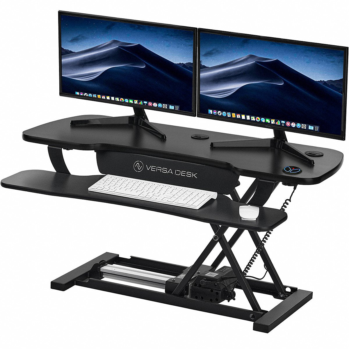 Versa Products Electric Sit-Stand Desk, 36 In W, Black, 36 IN (VT7643624-00-01)