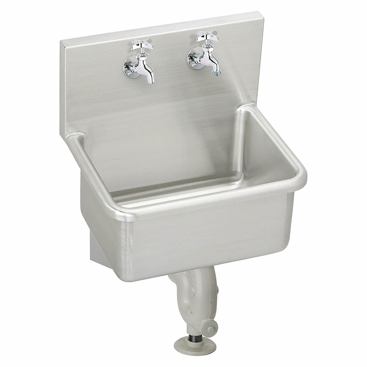 Elkay Utility Sink Kit with Faucet, Stainless Steel, 25 in x 19-1/2 in (ESS2520C)