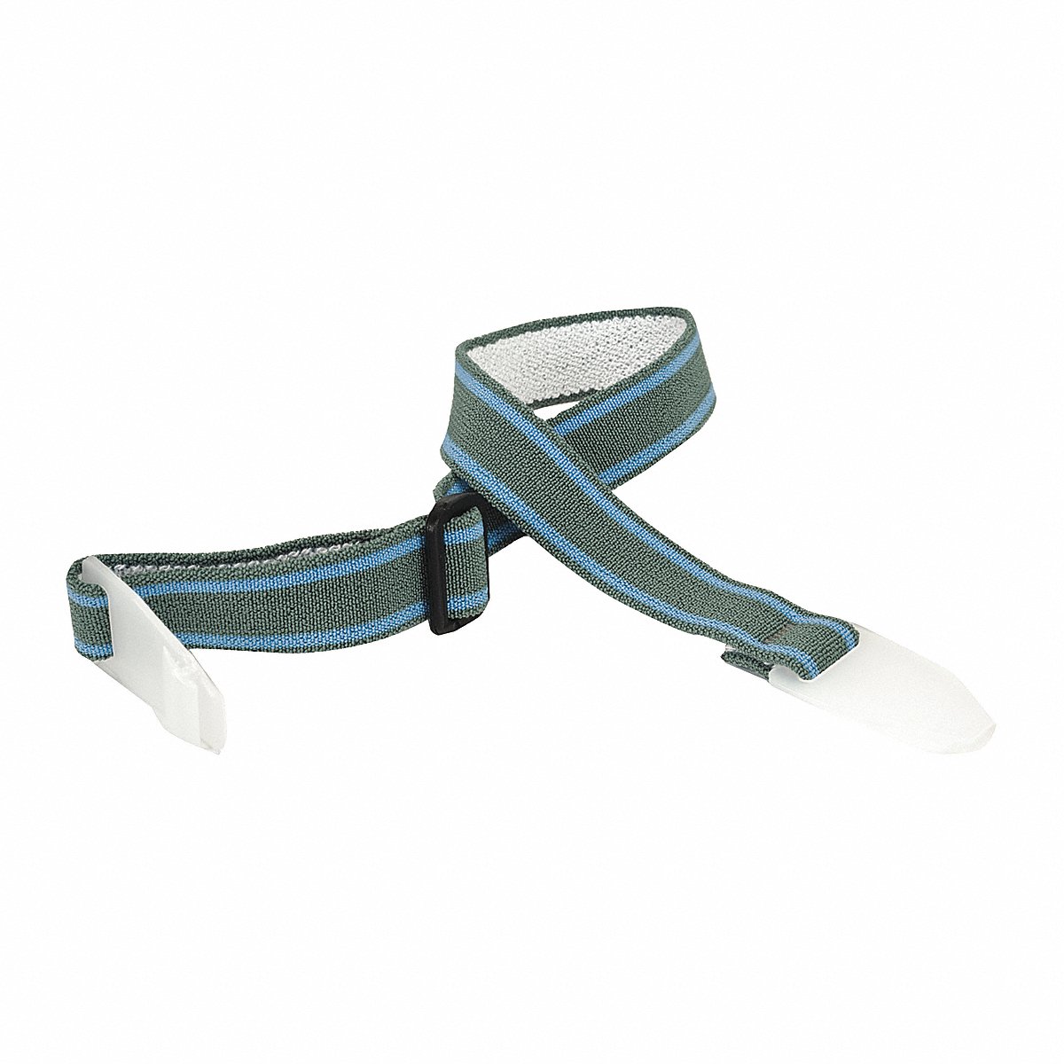 Msa Chin Strap, Polyester, Gray, Pk10 (10171107)