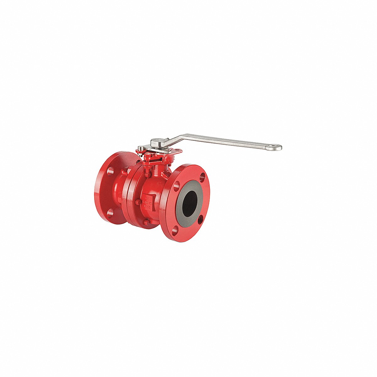 Keckley Manual 2-Way Ball Valve Flange CS (BVF2RF2FCSRGSL-250)