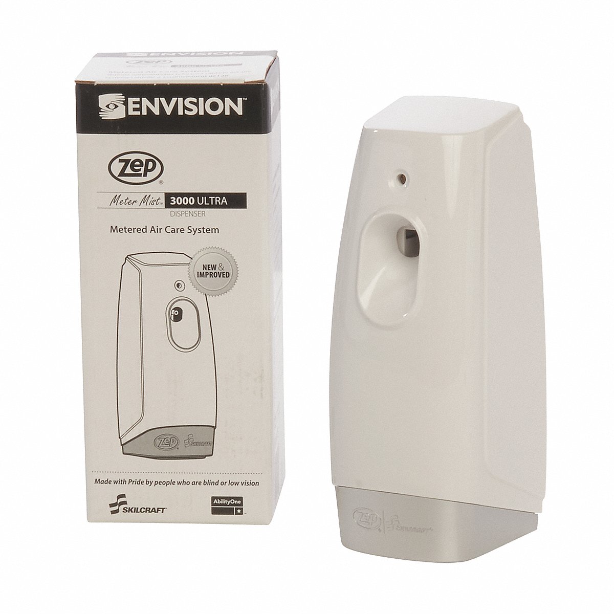 AbilityOne - SKILCRAFT-Zep Meter Mist 3000 Plus Dispenser 4510-01-426-4187