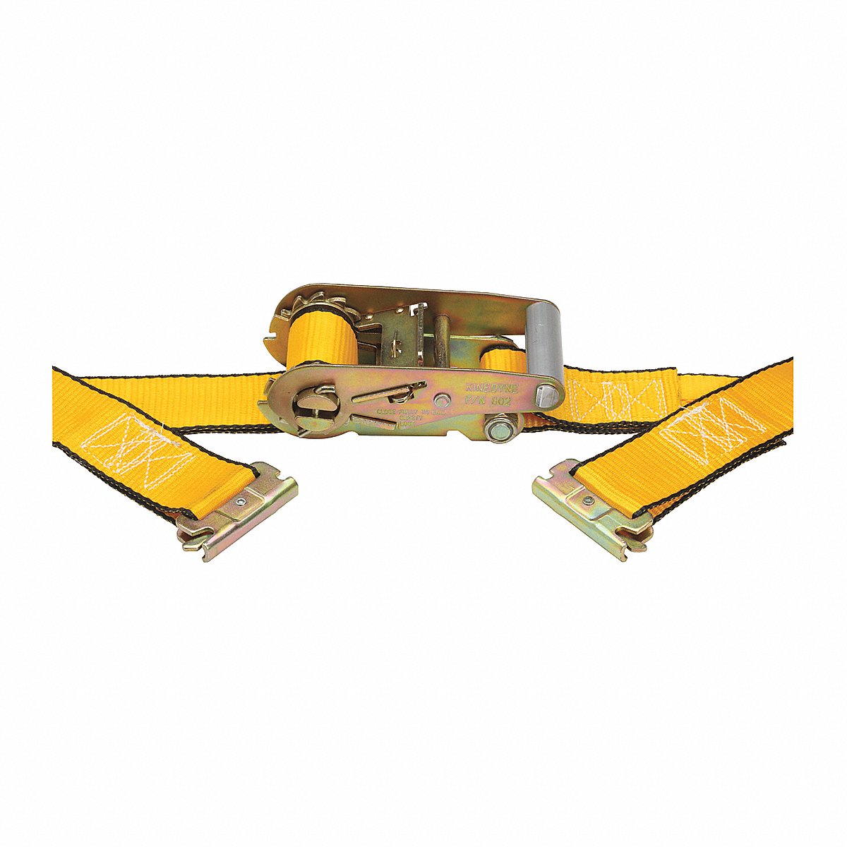 Kinedyne E-Track Tie Down Strap Yellow (532011GRA)