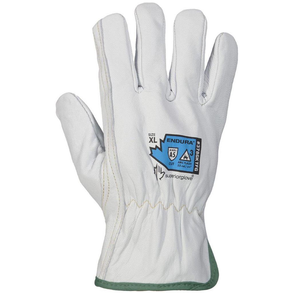 Superior Glove Works 378GKTFG-S Cut & Puncture-Resistant Gloves: 378GKTFG, Cut A5, Puncture 3, Abrasion 0, Size Small