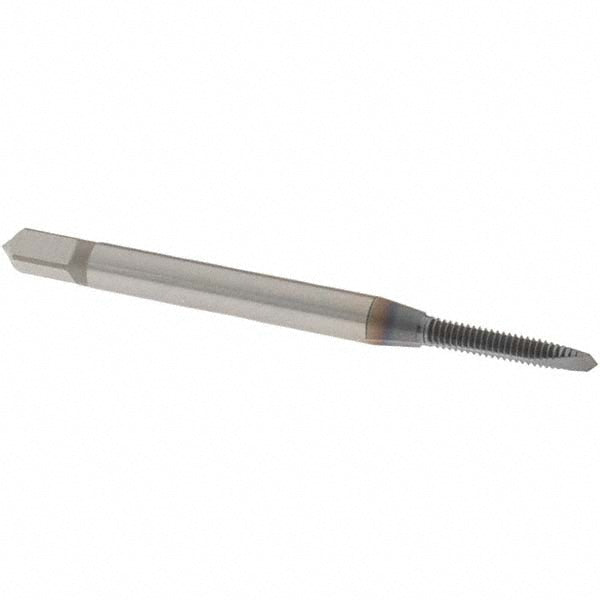 OSG 1210608 Spiral Point Tap: #2-56 UNC, 2 Flutes, Plug Chamfer, HSS, TiCN Coated