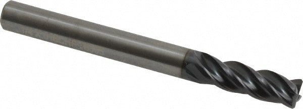 OSG VG436-2501 Corner Chamfer End Mill: 1/4" Dia, 3/4" LOC, 4 Flutes, 0.016" Chamfer Width, Solid Carbide