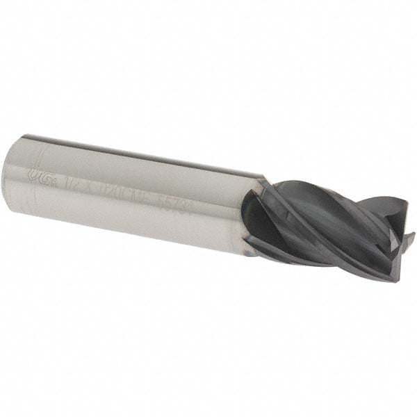 OSG VG436-5000 Corner Chamfer End Mill: 1/2" Dia, 5/8" LOC, 4 Flutes, 0.02" Chamfer Width, Solid Carbide