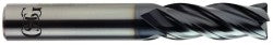 OSG VG436-5003 Corner Chamfer End Mill: 1/2" Dia, 1-1/2" LOC, 4 Flute, 0.0200" Chamfer Width, Solid Carbide