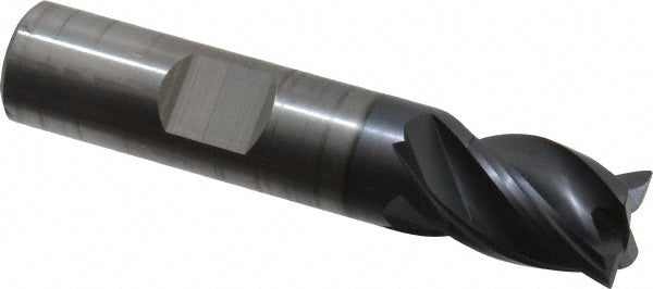OSG VG434-5020 Corner Radius End Mill: 1/2" Dia, 5/8" LOC, 0.0150" Corner Radius, 4 Flute, Solid Carbide