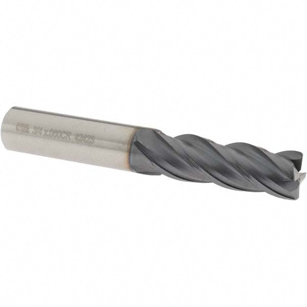 OSG VG434-7509 Corner Radius End Mill: 3/4" Dia, 2-1/4" LOC, 0.0600" Corner Radius, 4 Flute, Solid Carbide