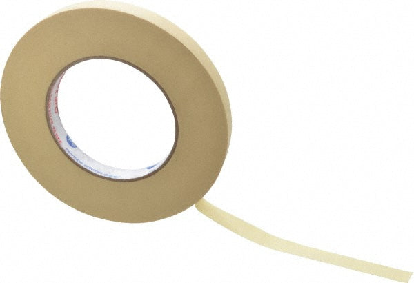 Intertape PG21..8 Masking Tape: 12.00 mm Wide, 180' Long, 7.3 mil Thick, Tan (Pack of 6)