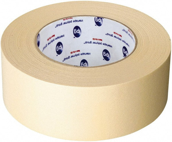Intertape 84452 Masking Tape: 3" Wide, 180' Long, 6 mil Thick, White (Pack of 4)