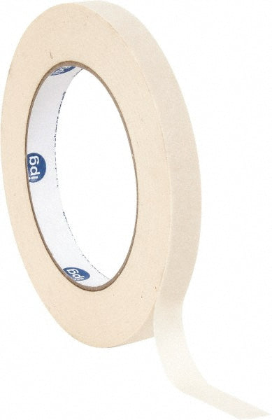 Intertape 87221 Masking Tape: 12.00 mm Wide, 180' Long, 5 mil Thick, White (Pack of 12)
