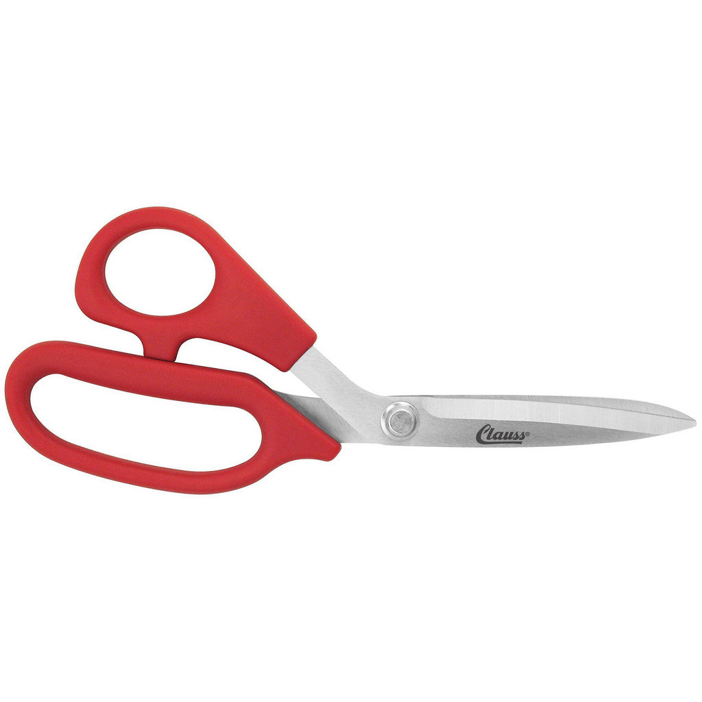 Clauss 18320 Shears: 8-1/4" OAL, 5" LOC, Stainless Steel Blades