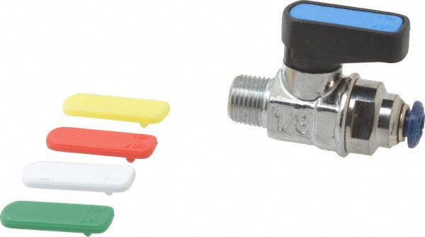 Aignep USA 86330-53-02 Standard Manual Ball Valve: 5/32" Pipe, Full Port
