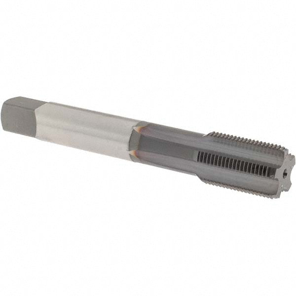 OSG 1105201608 Straight Flute Tap: M20x1.50 Metric Fine, 5 Flutes, Bottoming, 6H Class of Fit, Powdered Metal, TiCN Coated