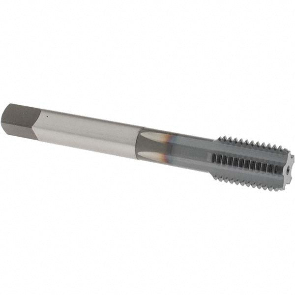 OSG 1105201208 Straight Flute Tap: M16x2.00 Metric Coarse, 5 Flutes, Bottoming, 6H Class of Fit, Powdered Metal, TiCN Coated