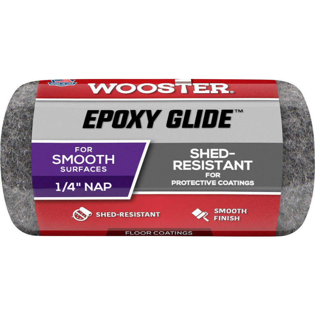 Wooster Brush R232-4 Paint Roller Cover: 1/4" Nap, 4" Wide (Pack of 12)