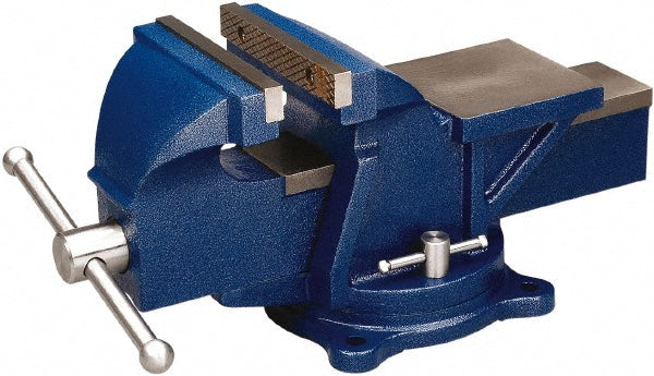 Wilton 11105 Bench Vise: 5" Jaw Width, 5" Jaw Opening, 2-1/2" Throat Depth