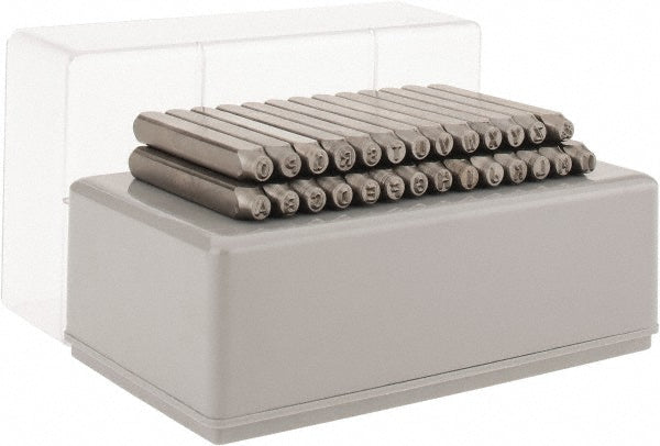 C.H. Hanson 20851 Heavy-Duty Stamp Set: 1/8" Character, 27 pc