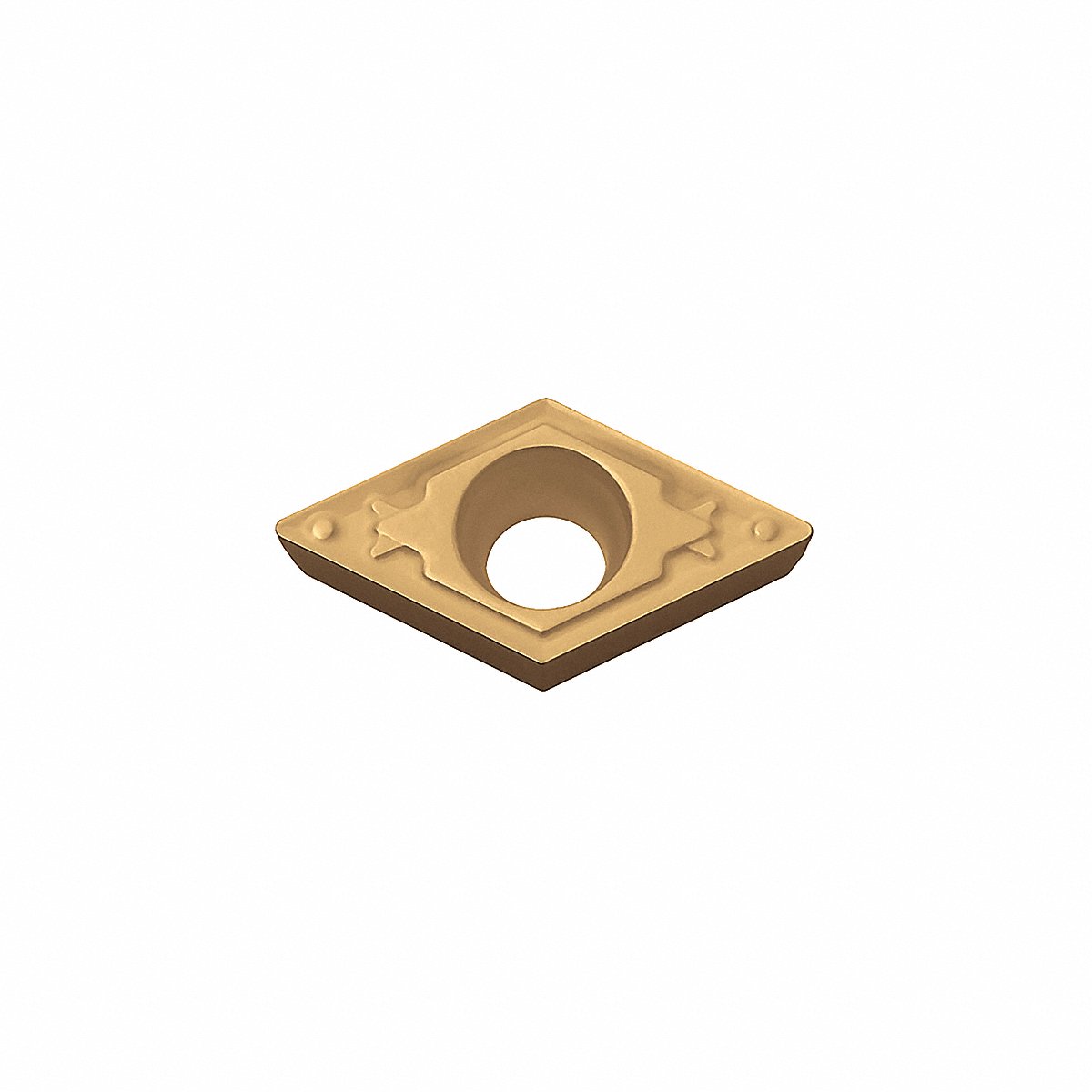 Kyocera Diamond Turning Insert DCMT Carbide (DCMT2151HQ CA525) - Pack of 10