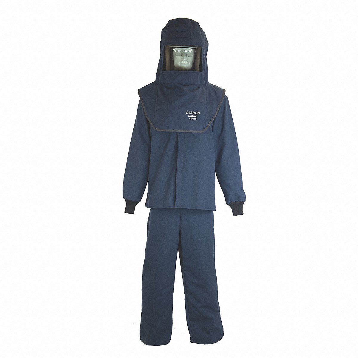 Oberon Company Arc Flash Suit Kit, Gray, 2Xl (LNS4B-2XL)