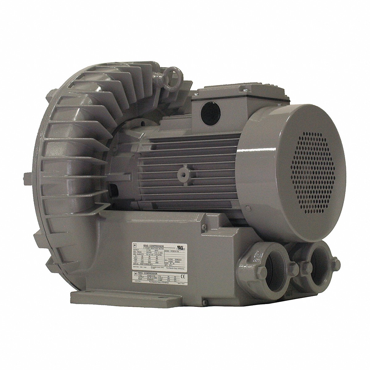 Fuji Electric Regenerative Blower, 5 hp, 133.5 in wc (VFZ601A-5W)
