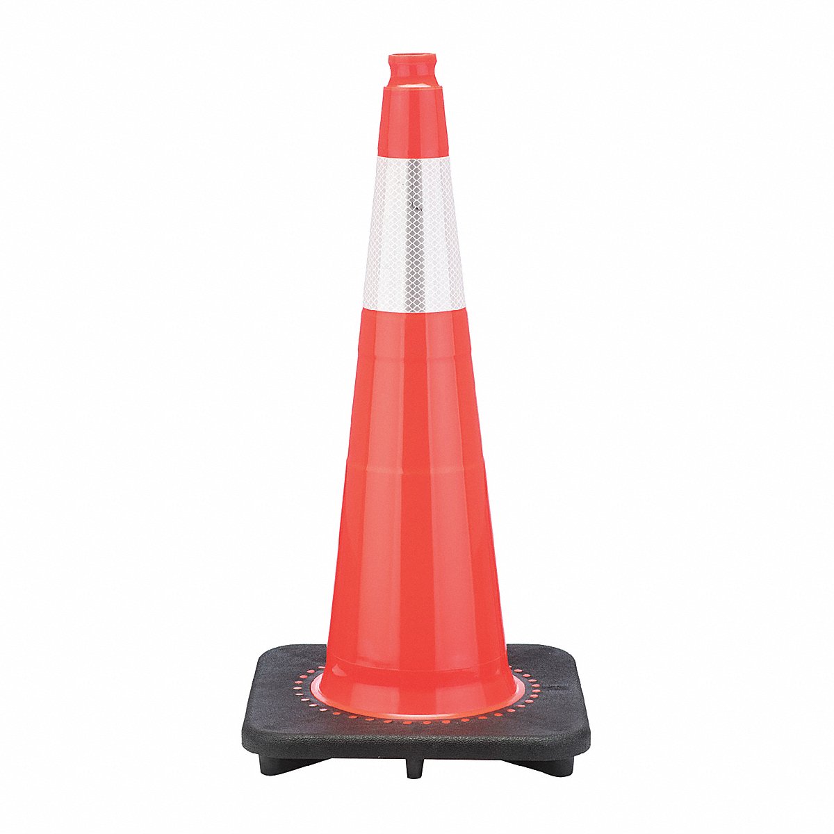 Jbc Safety Plastic Inc Traffic Cone, 7 Lb., Orange Cone Color (RS70032SR3M6)