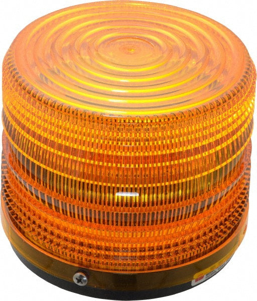 Federal Signal Corp 141ST-120A Strobe Light: Amber, Pipe Mount, 120VAC