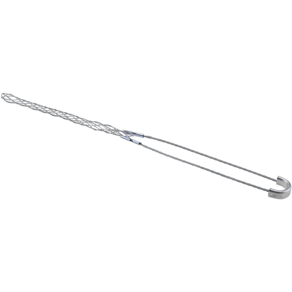 Hubbell Wiring Device-Kellems 73041278 0.43 to 0.56" Cable Dia, Galvanized Steel, Single Loop Support Grip