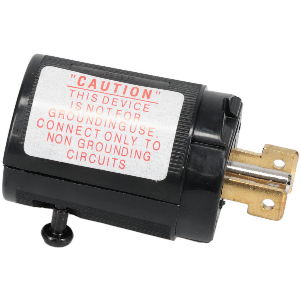 Hubbell Wiring Device-Kellems HBL7485V Locking Inlet: Plug, Industrial, ML-3P, 125 & 250V, Black
