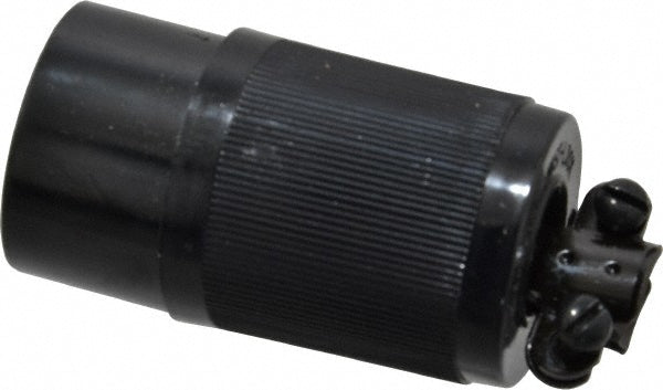 Hubbell Wiring Device-Kellems HBL7484 Locking Inlet: Connector, Industrial, ML-3R, 125 & 250V, Black