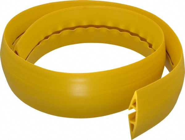 Hubbell Wiring Device-Kellems FT3Y5 Floor Cable Cover: Polyvinylchloride, 1 Channel, 1/2" Max Cable Dia