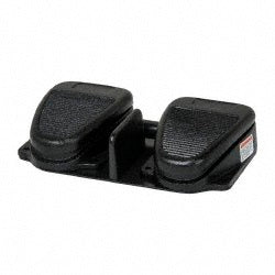 LINEMASTER TWIN 632-S 2 Treadles, 20 Amp, 1 hp, Momentary (MO), SPDT, Electric Foot Switch