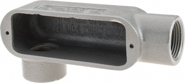 Hubbell Killark OLR-3M Form 35, LR Body, 1" Trade, IMC, Rigid Malleable Iron Conduit Body