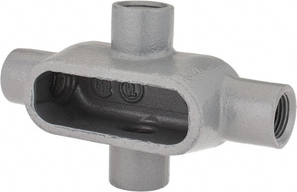 Hubbell Killark X17 Form 7, X Body, 1/2" Trade, IMC, Rigid Iron Conduit Body