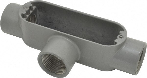 Hubbell Killark OT-3 Form 85, T Body, 1" Trade, IMC, Rigid Aluminum Conduit Body